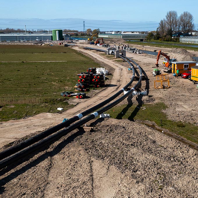 Uitrol van het warmtenetwerk Uitrol van het warmtenetwerk